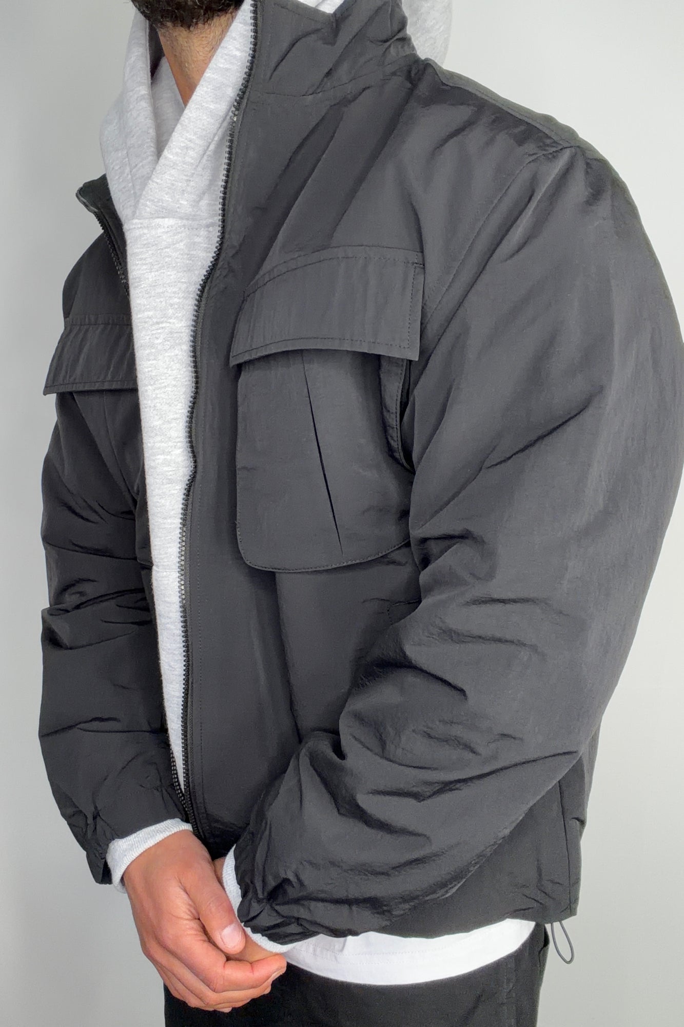 Zayn Windbreaker Black