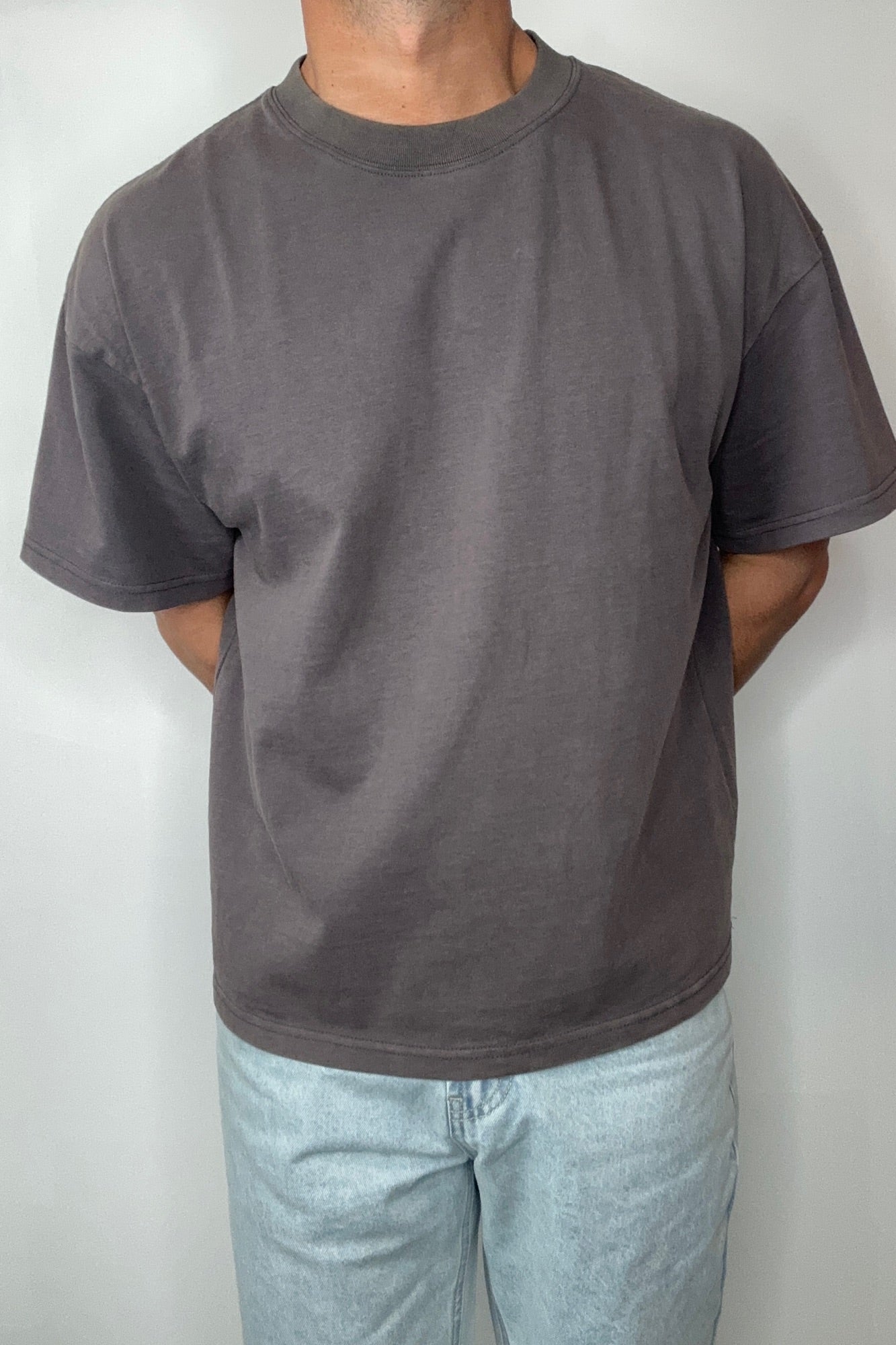 Charlie Crew Neck Wash Tee Acid