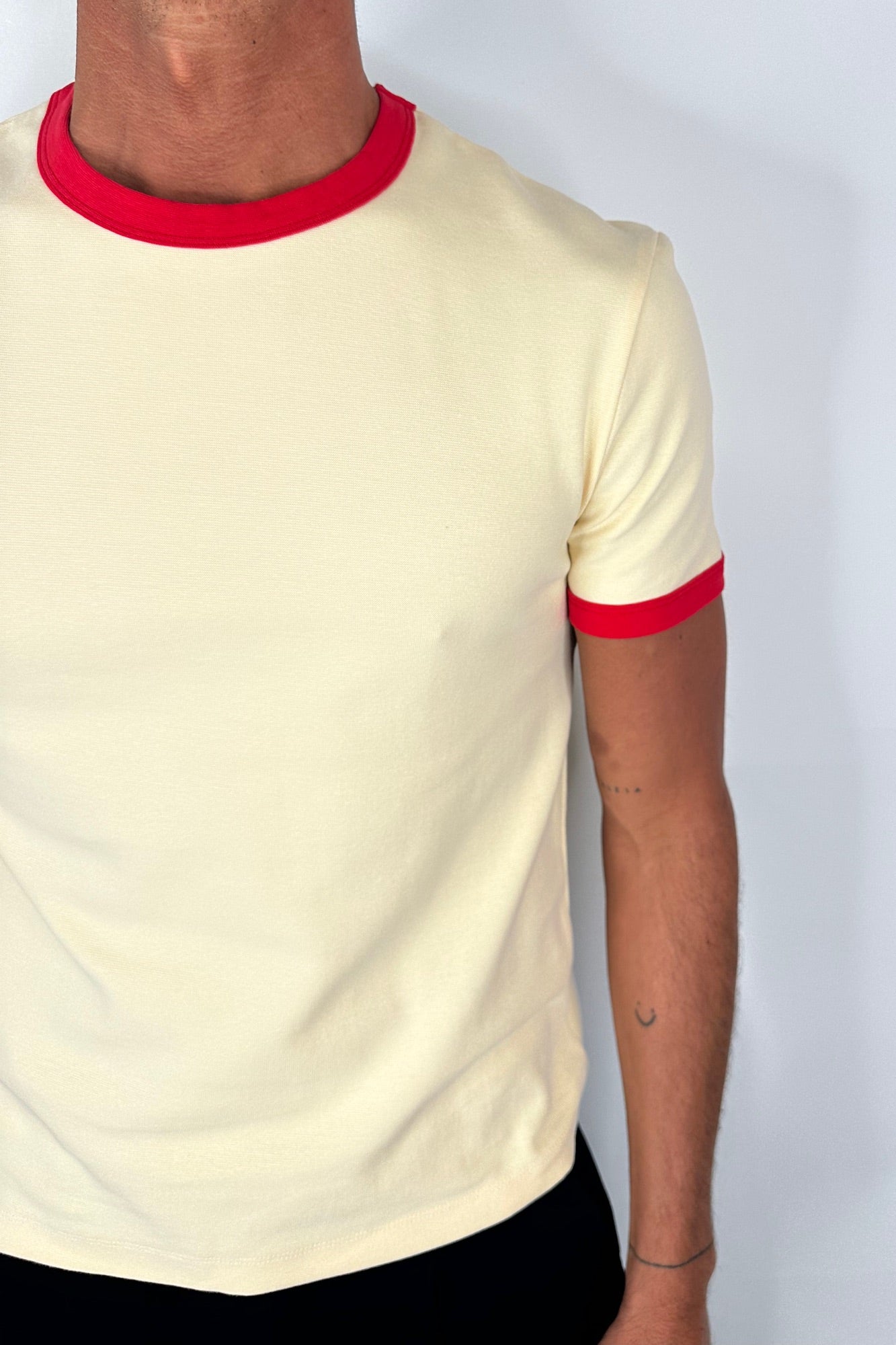 Charlie Ringer Tee Pastel