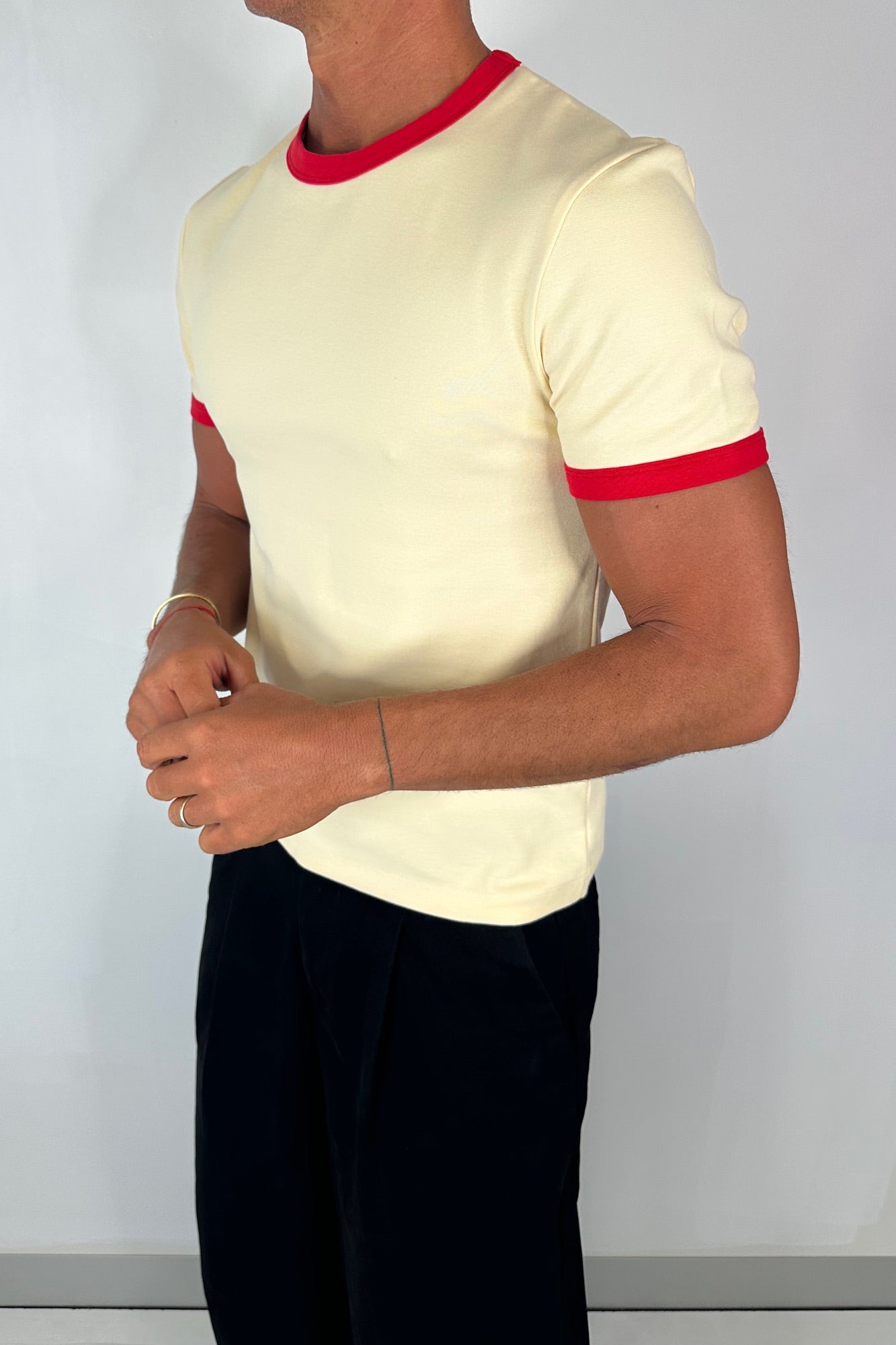 Charlie Ringer Tee Pastel