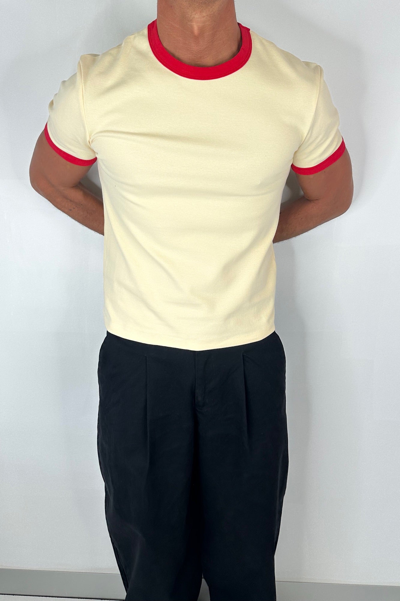 Charlie Ringer Tee Pastel