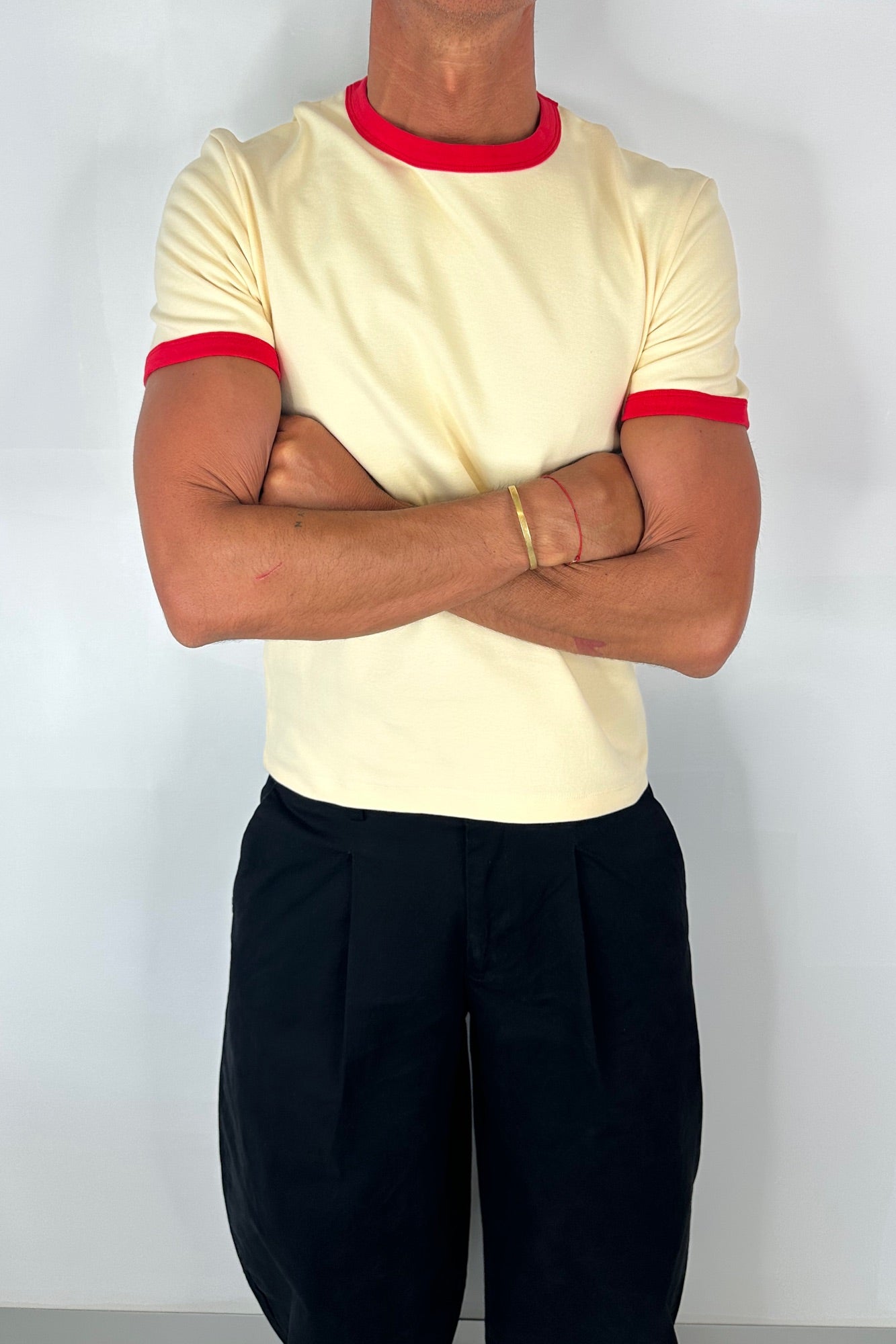 Charlie Ringer Tee Pastel