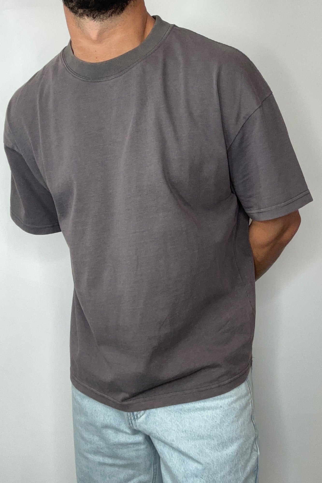 Charlie Crew Neck Wash Tee Acid