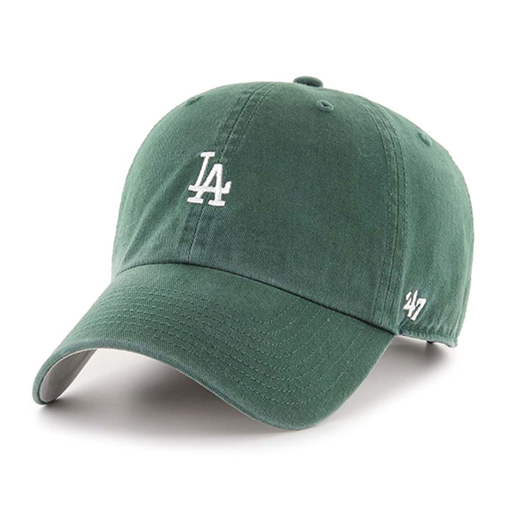 Los Angeles Dodgers Base Runner Cap Dark Green