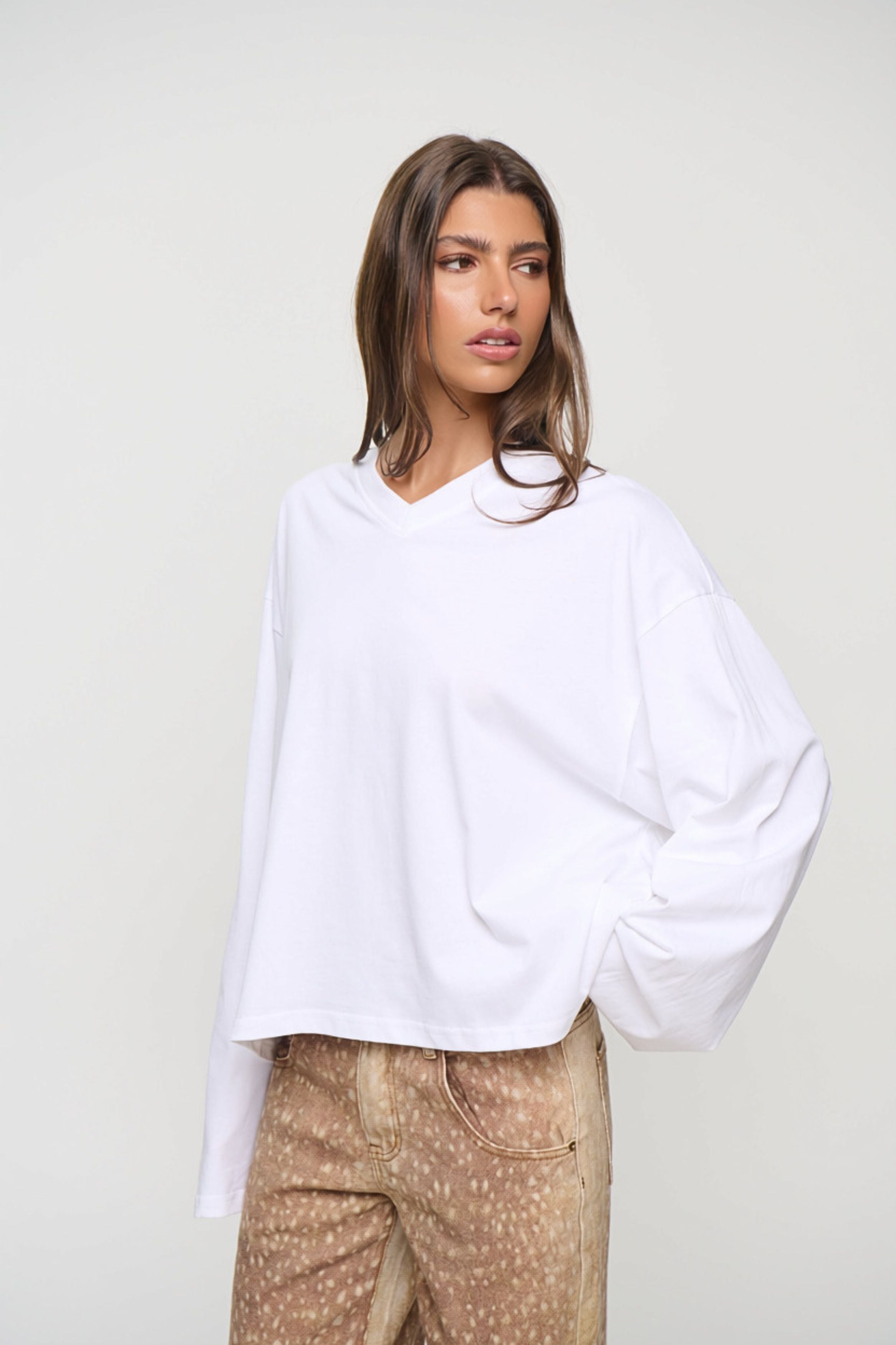 Bloom V Long Sleeve Porcelain