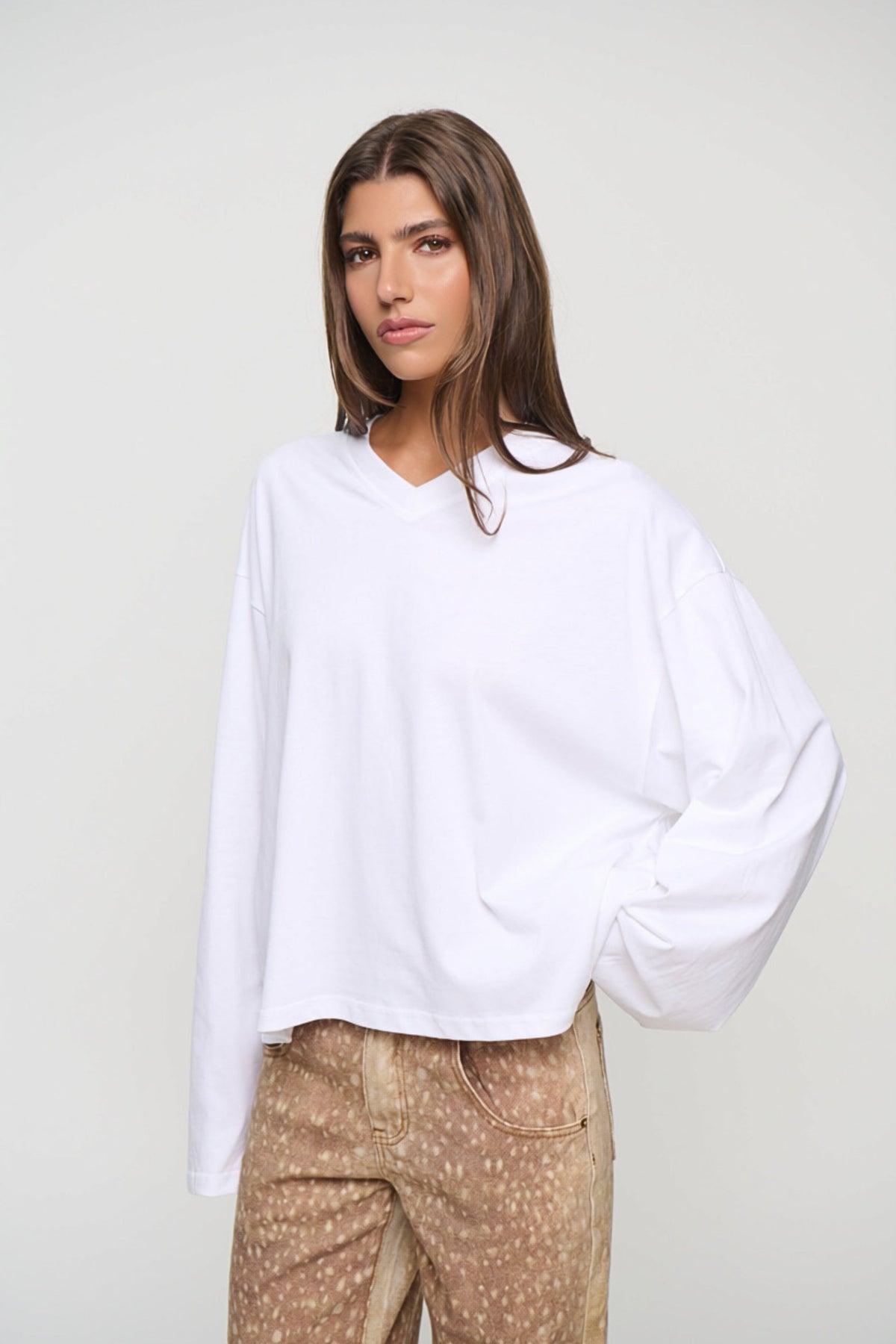 Bloom V Long Sleeve Porcelain