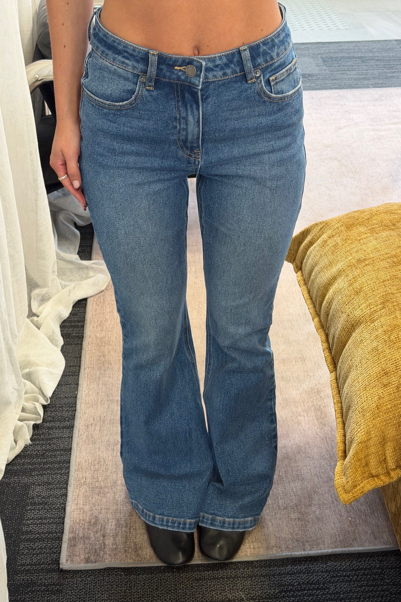 Sierra Jean Mid Blue