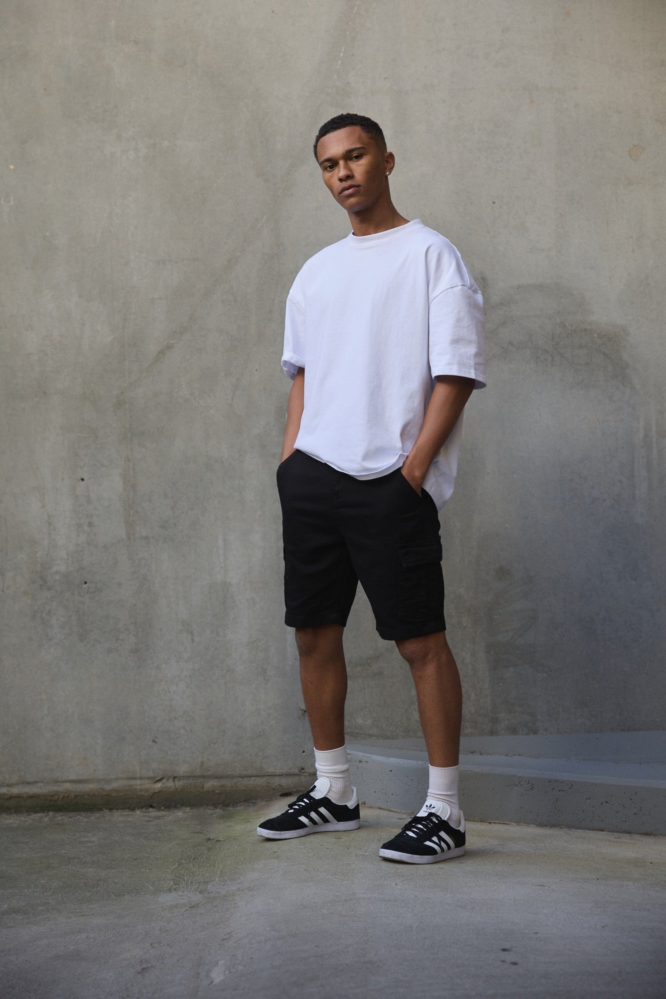 Ryder Baggy Short Black