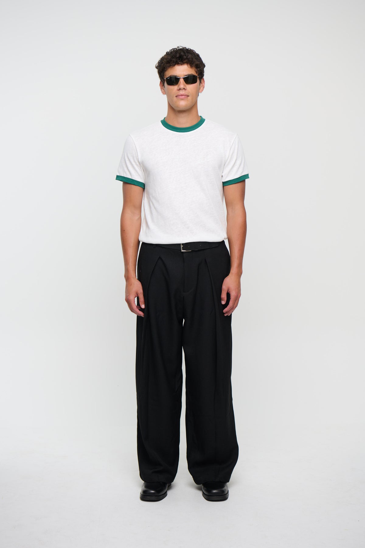 Soft Ringer Tee Emerald