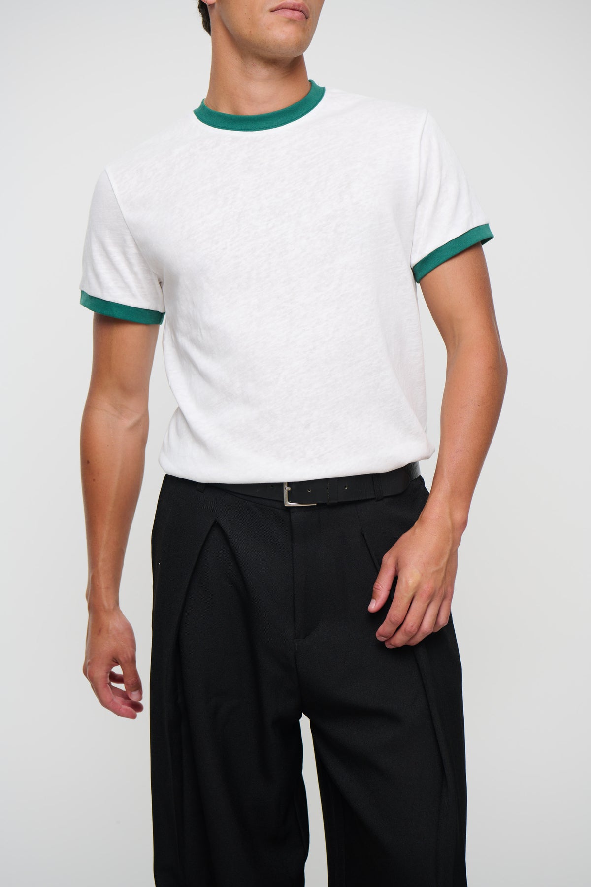 Soft Ringer Tee Emerald