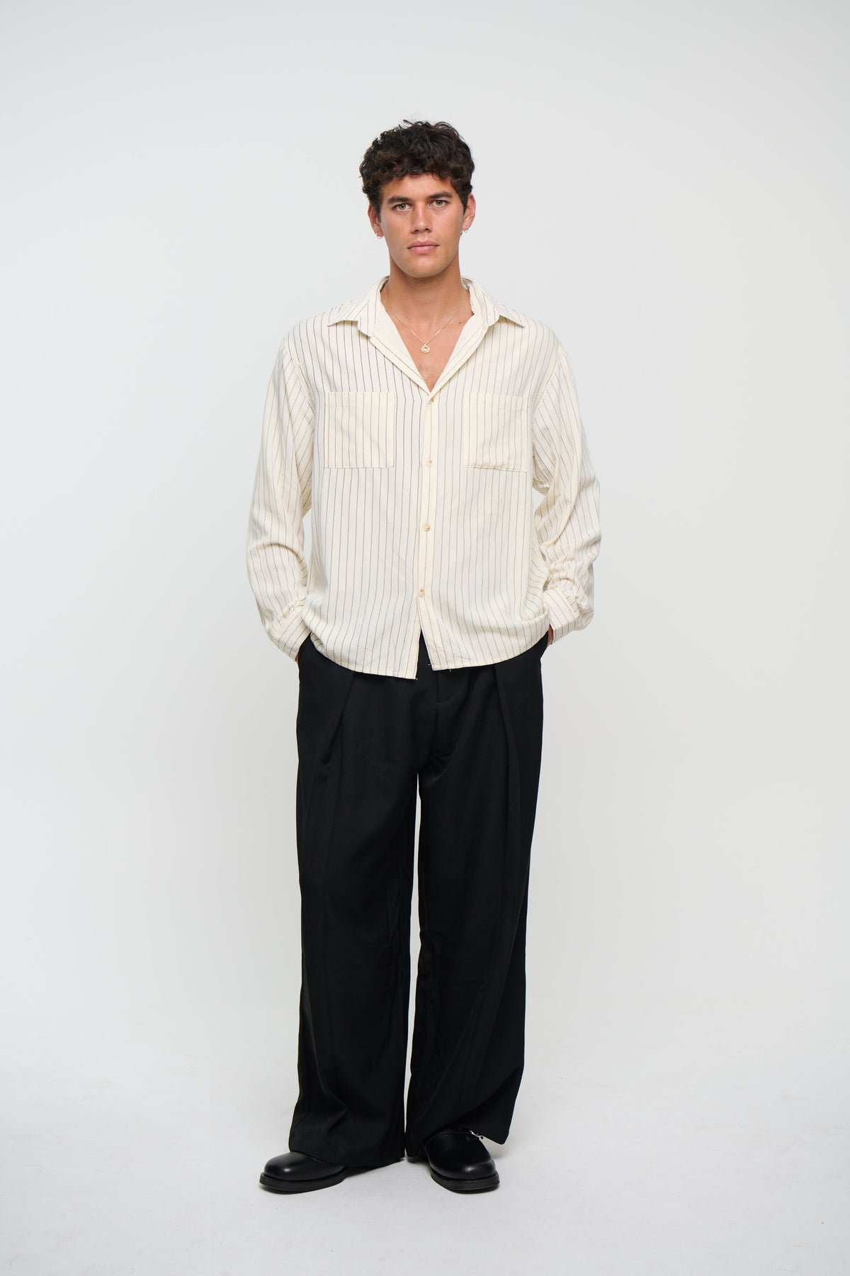 Will Relaxed Shirt Beige