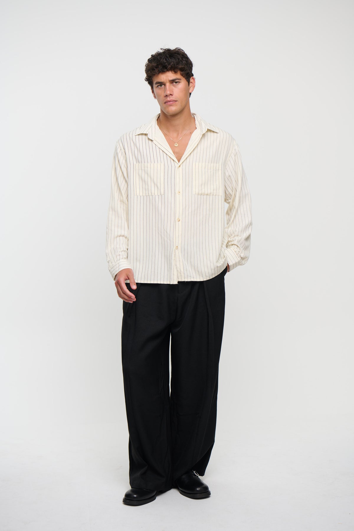 Will Relaxed Shirt Beige