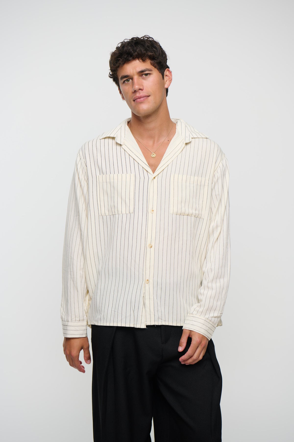 Will Relaxed Shirt Beige