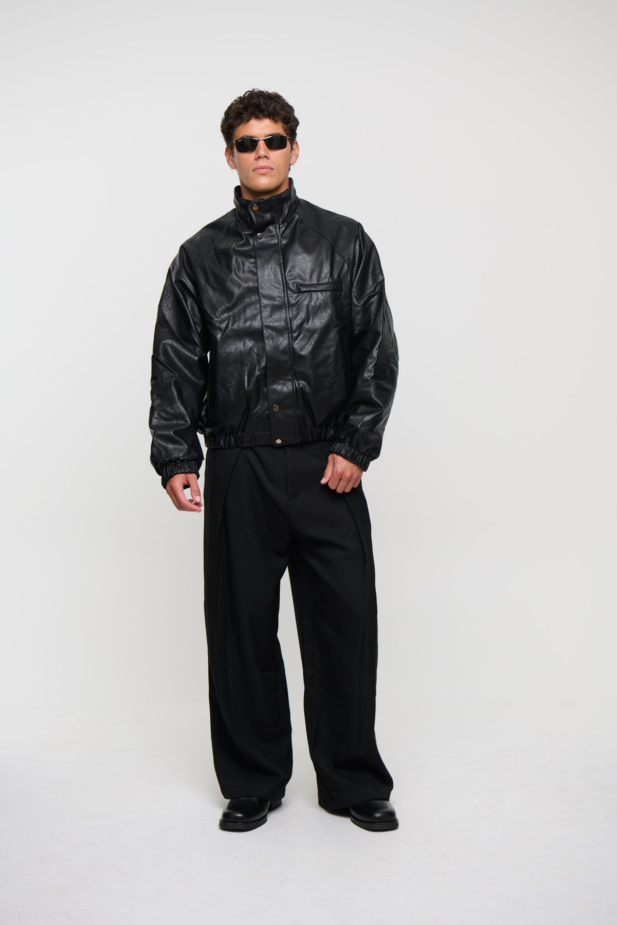 Reversible Vintage Bomber Black