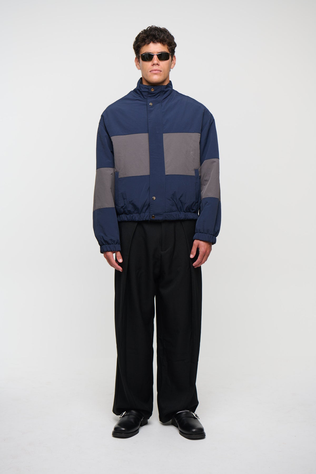 Reversible Vintage Bomber Black
