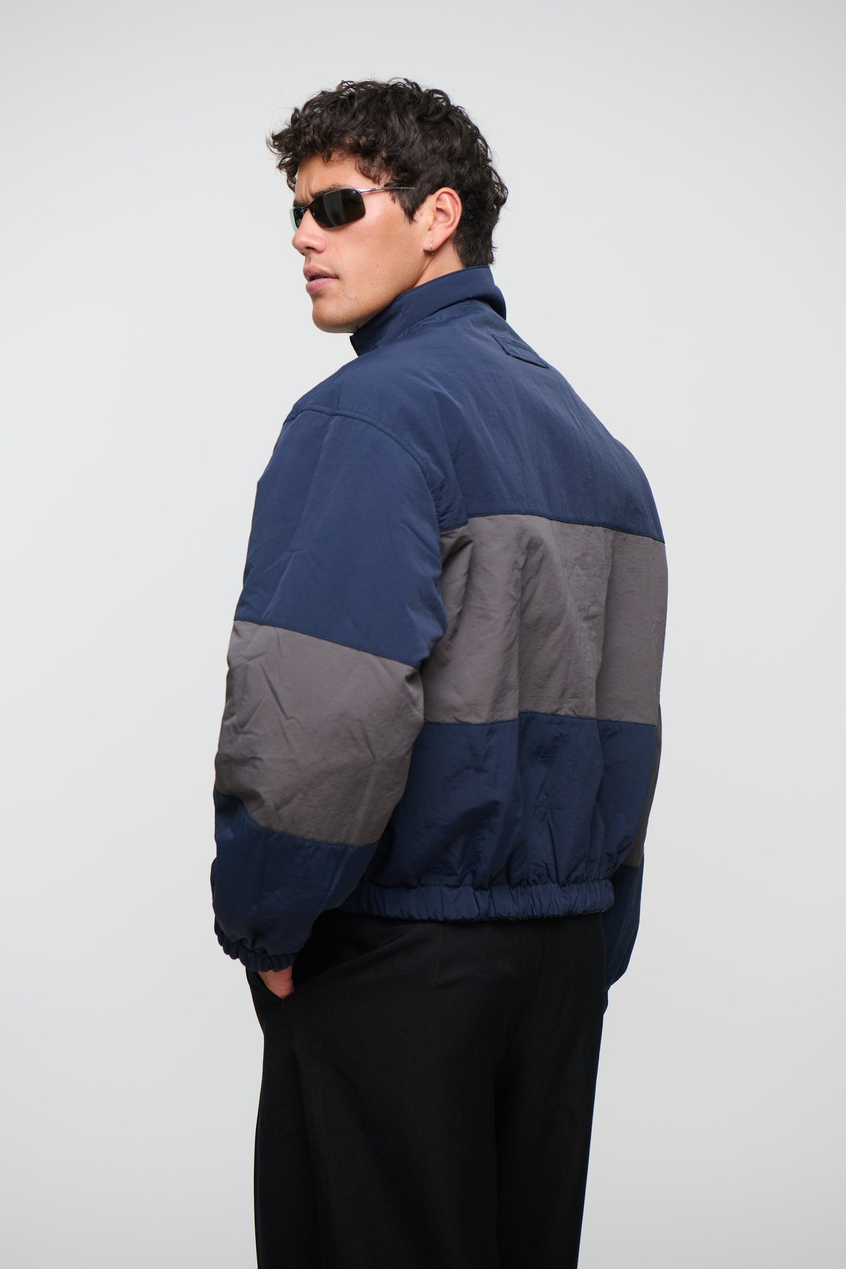 Reversible Vintage Bomber Black