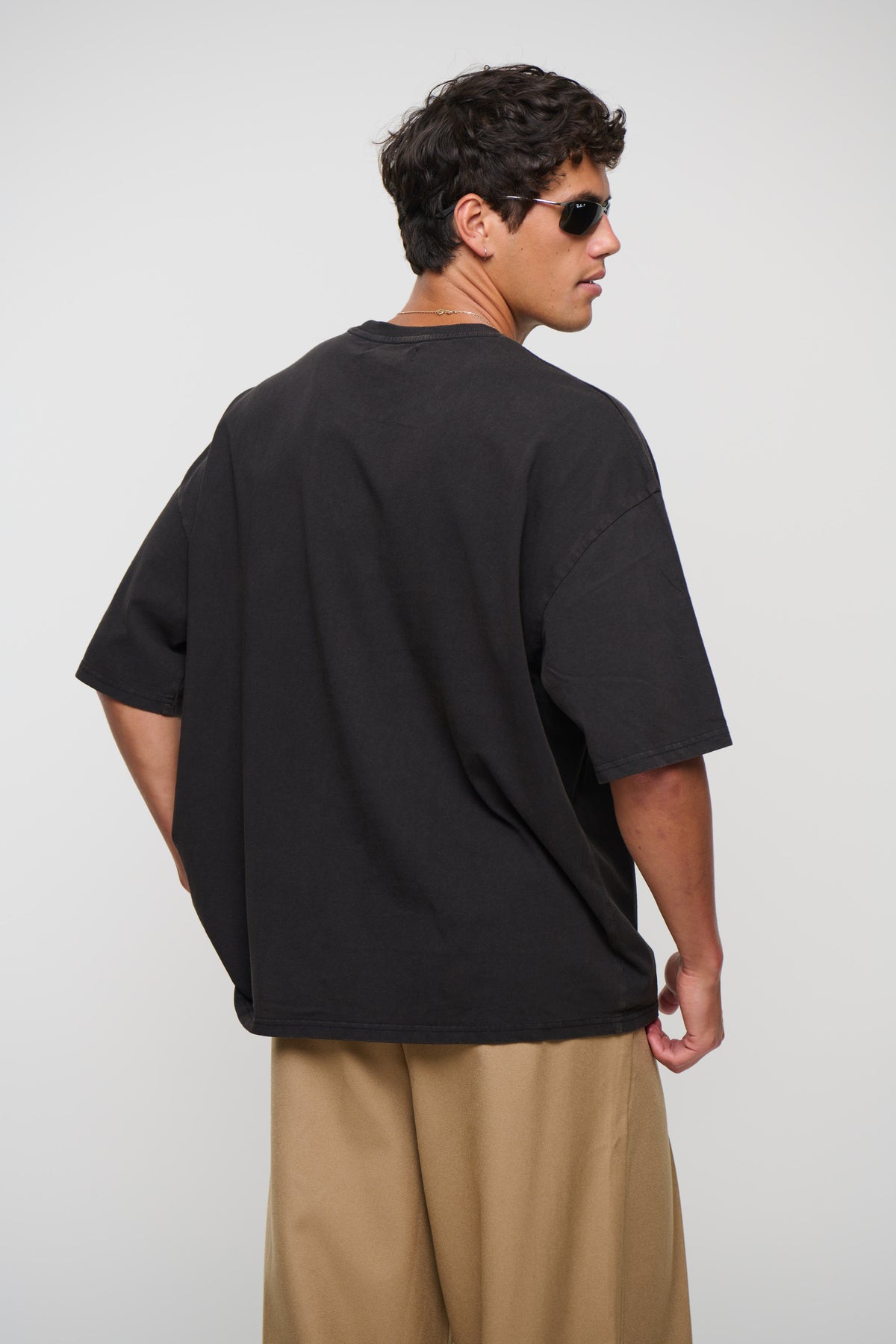 Jordan Crop Tee Acid Black