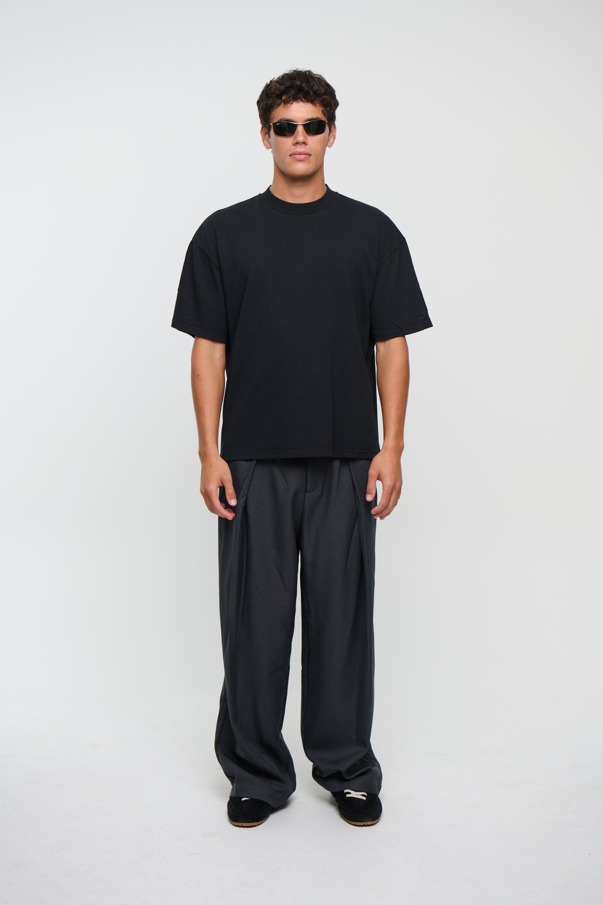 Billy Regular Fit Tee Black
