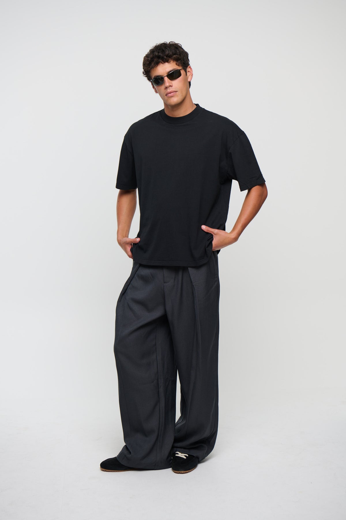 Billy Regular Fit Tee Black