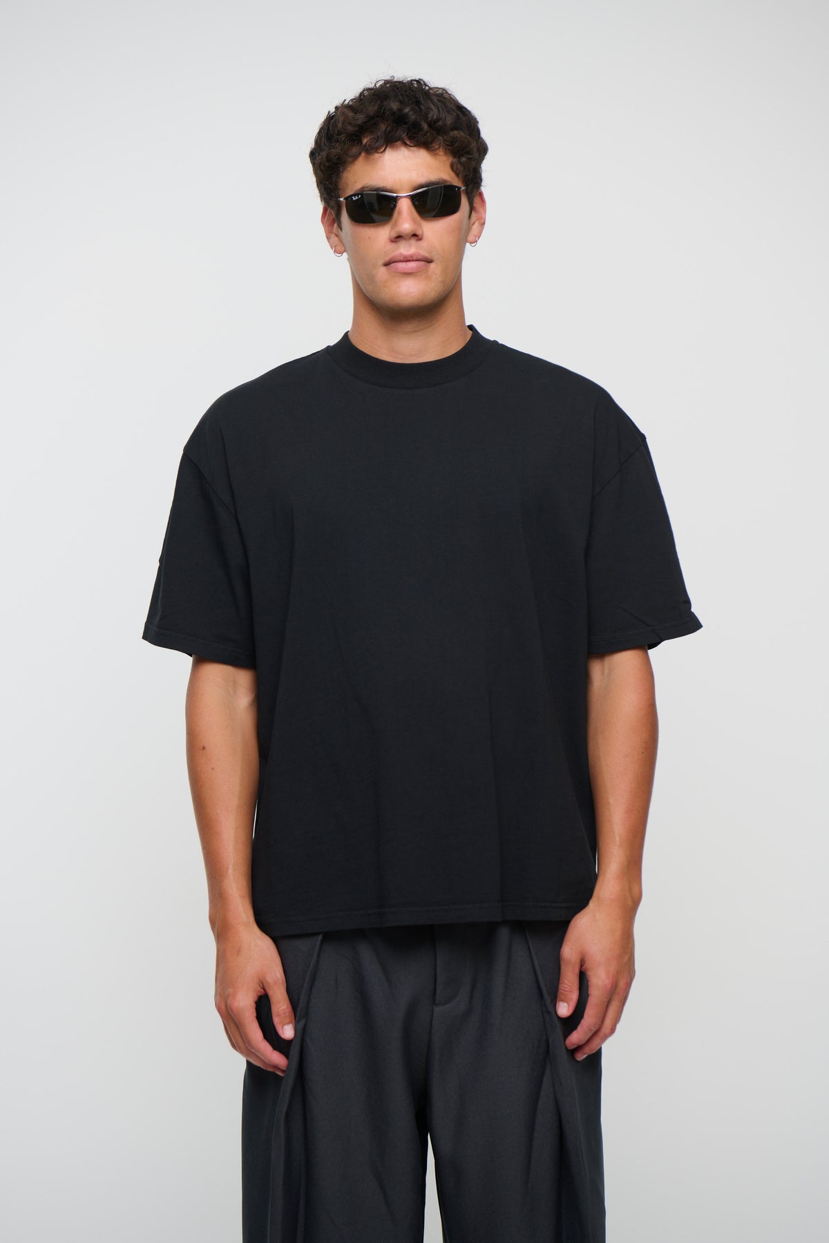 Billy Regular Fit Tee Black