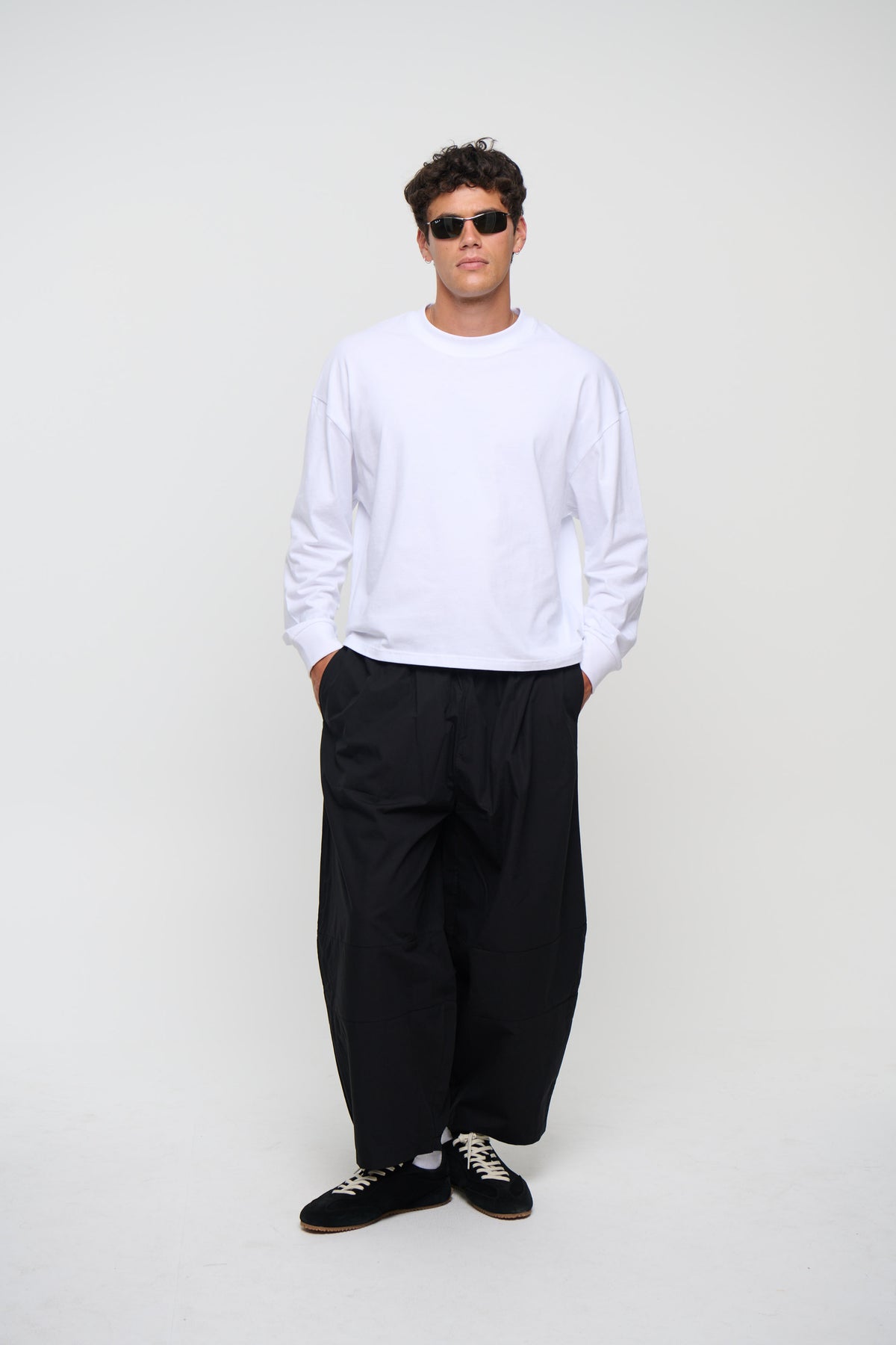 Julius Baggy Pant Black