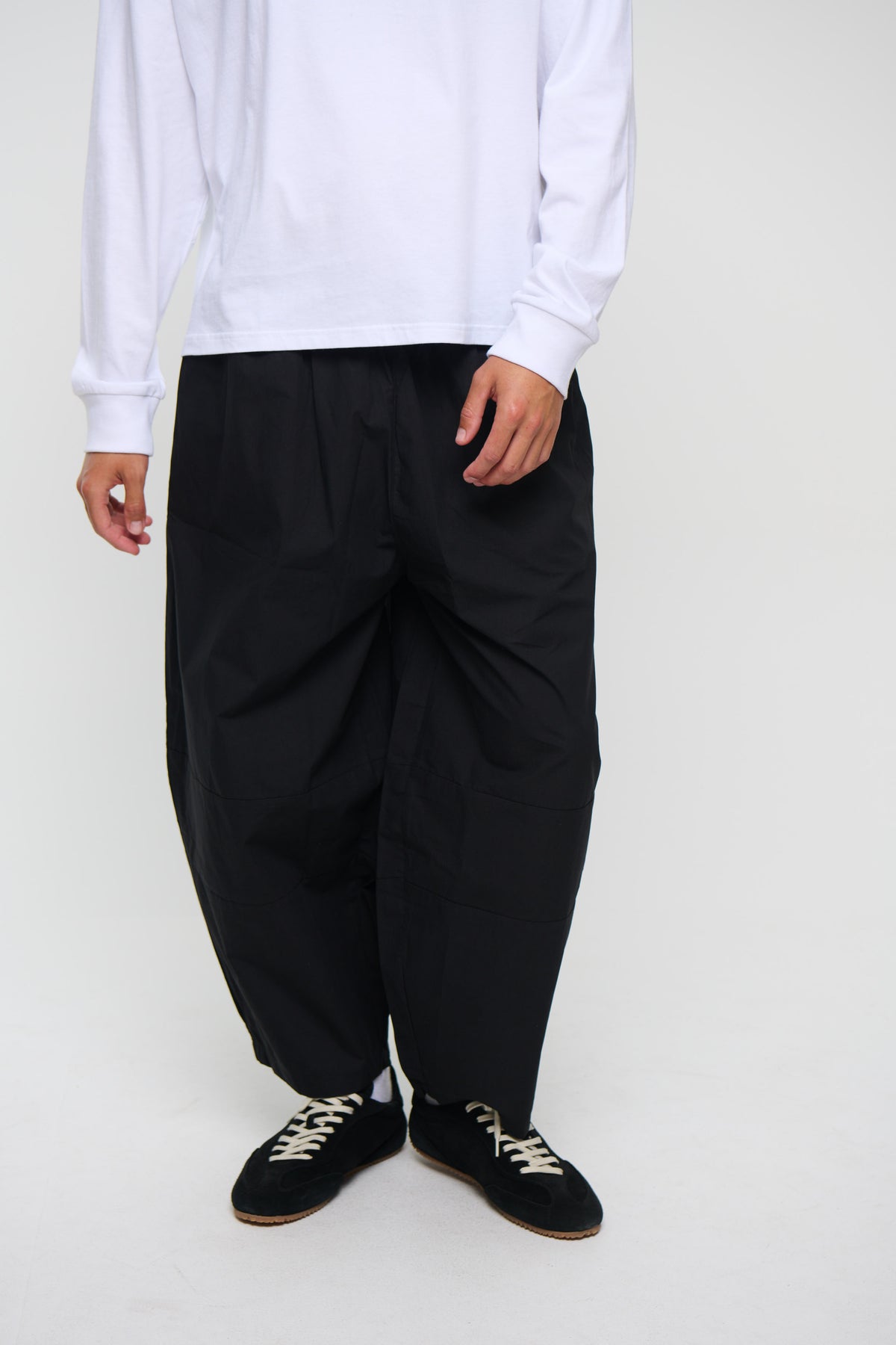 Julius Baggy Pant Black