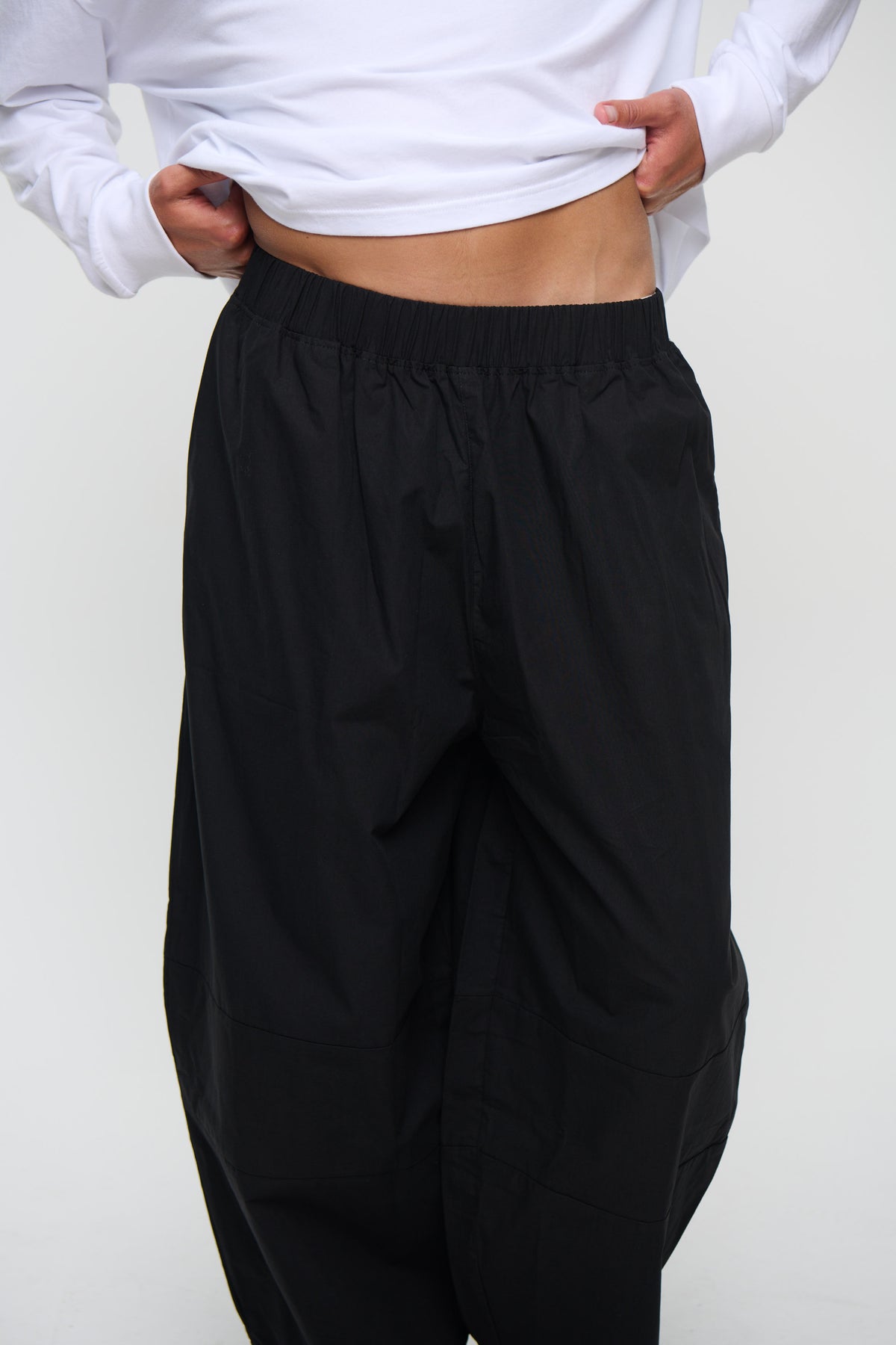 Julius Baggy Pant Black