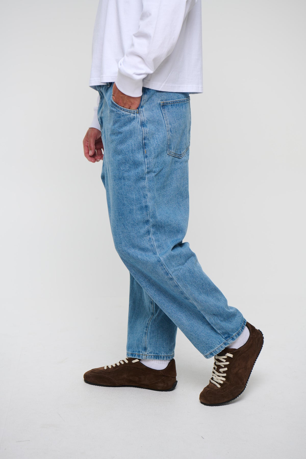 Austin Drop Jean Blue
