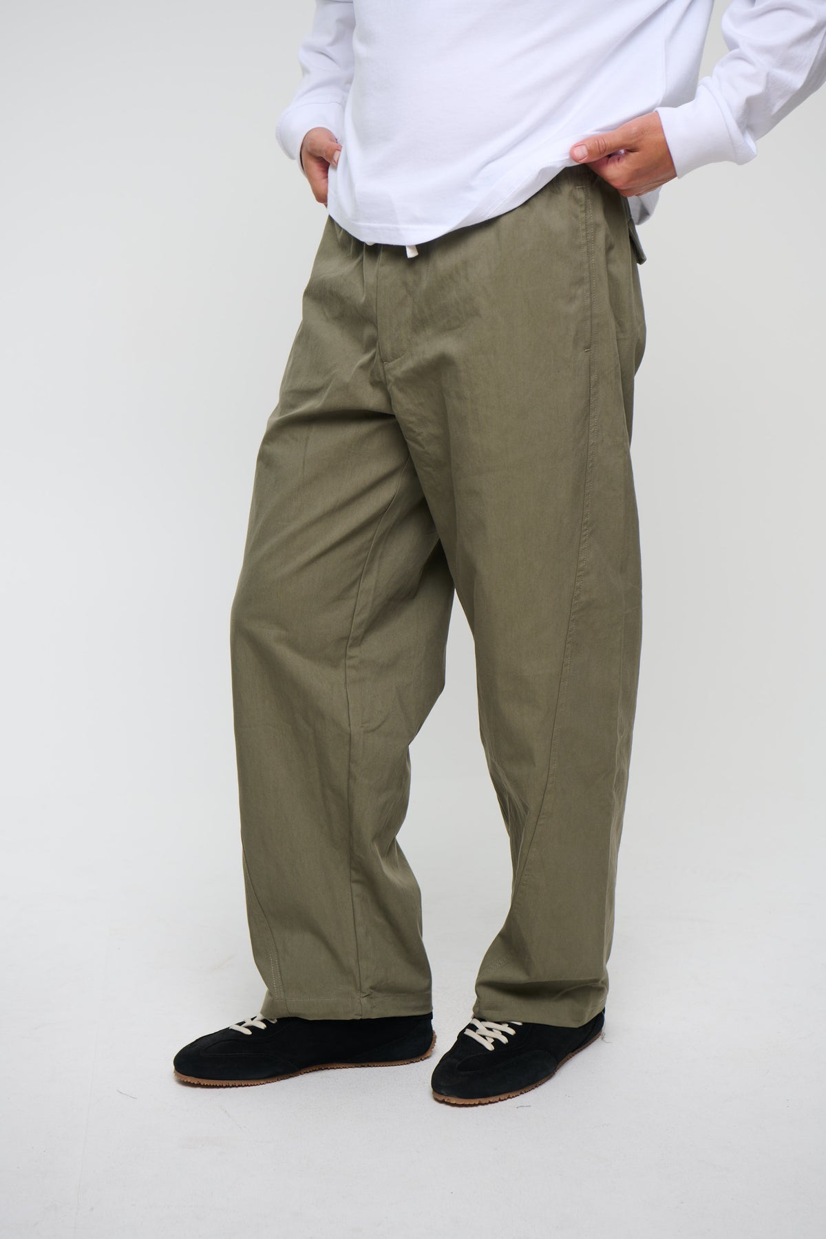 Porter Slouch Pant Khaki