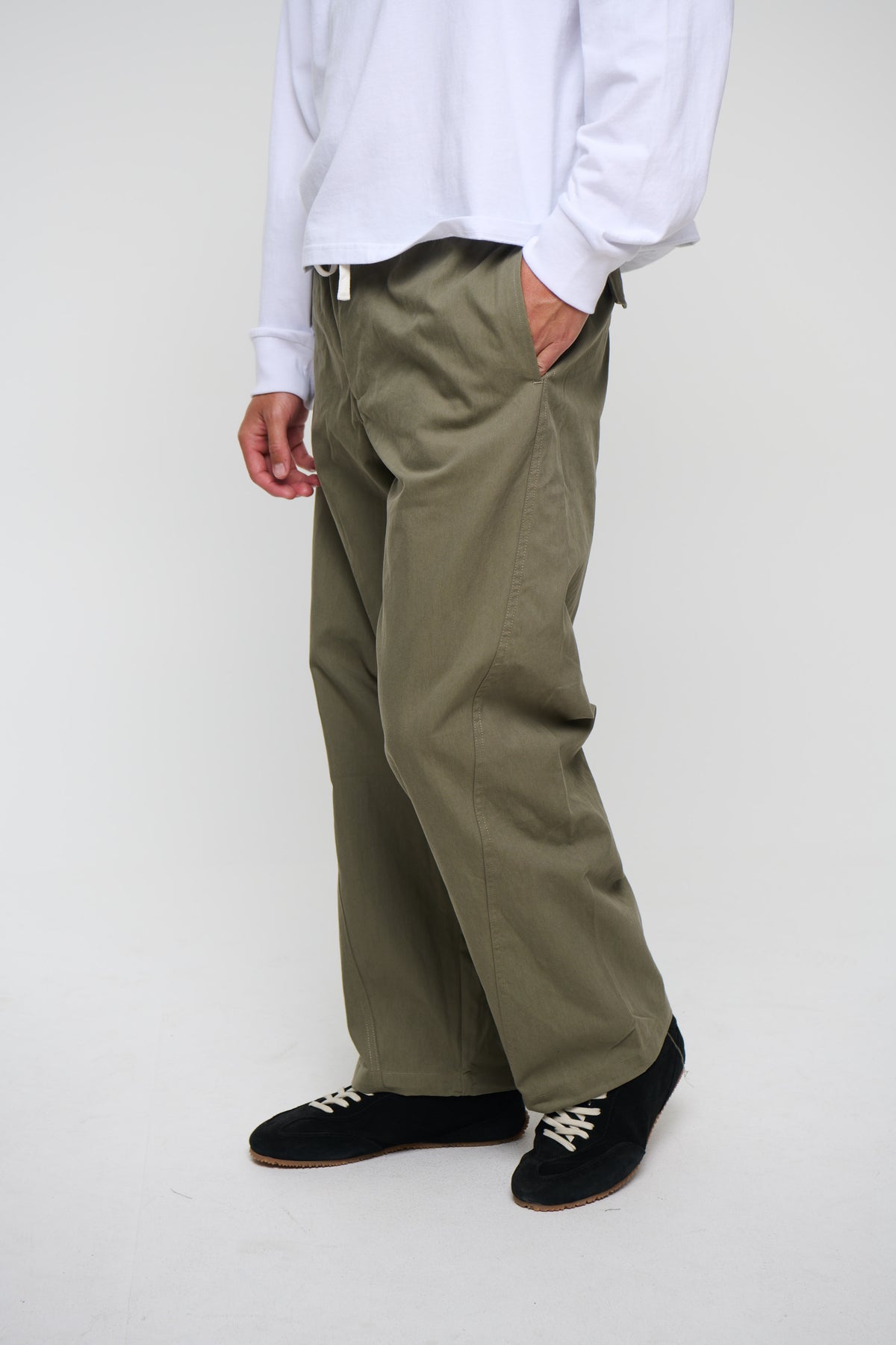 Porter Slouch Pant Khaki