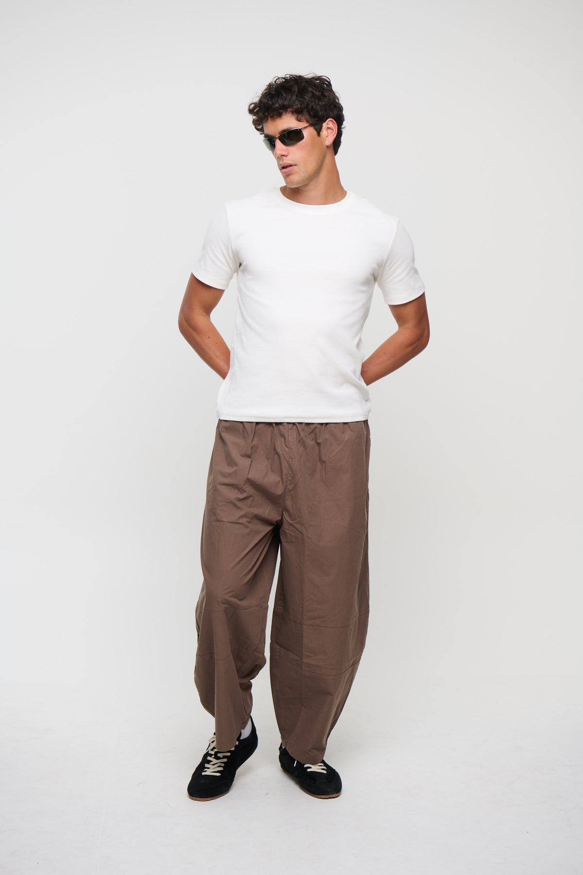 Julius Baggy Pant Mocha
