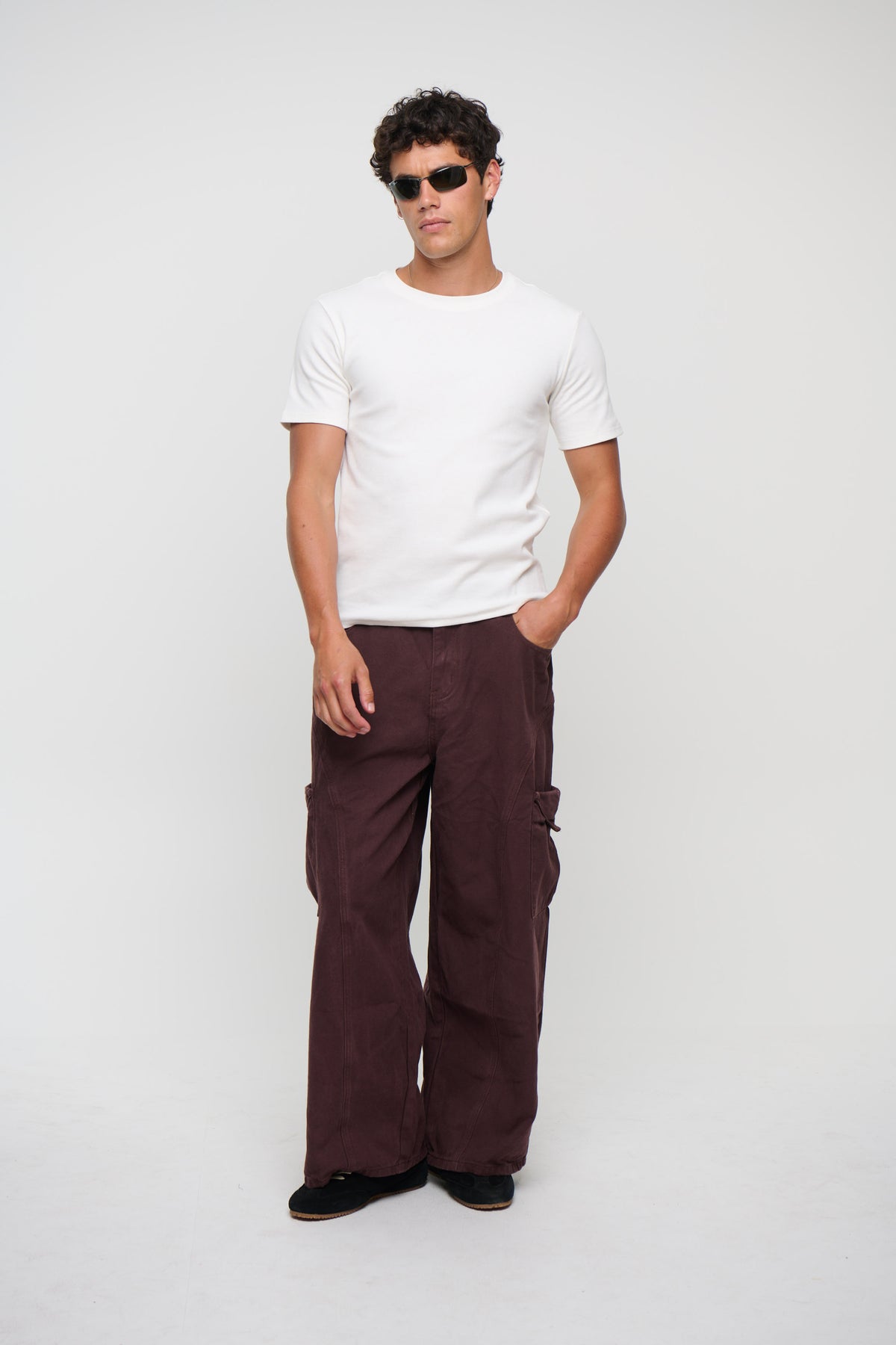 Richie Cargo Pant Choc