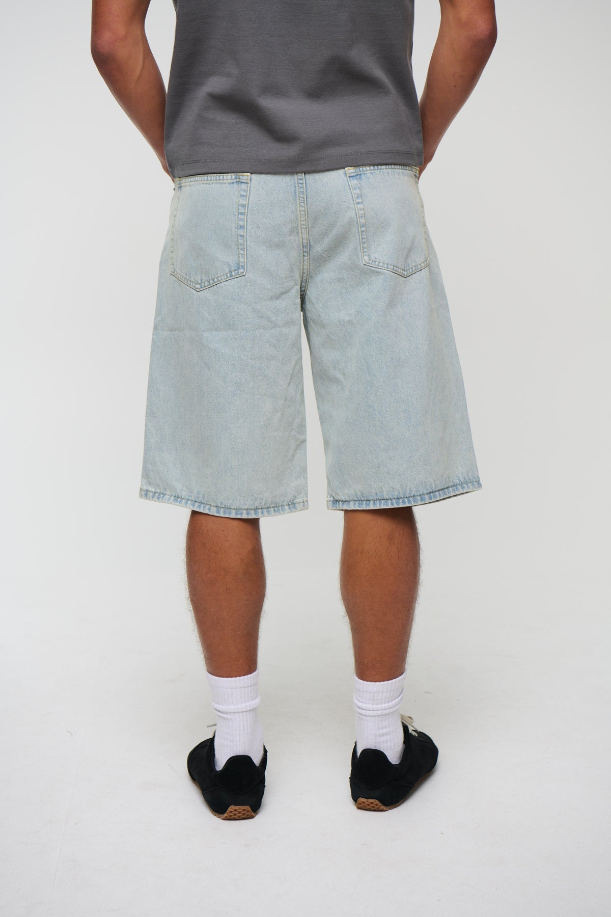 Flint Baggy Denim Jort Light