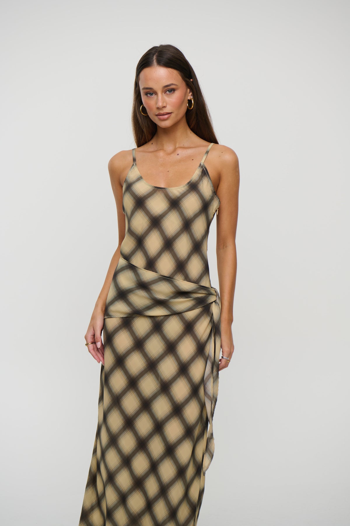 Eloise Maxi Dress Check