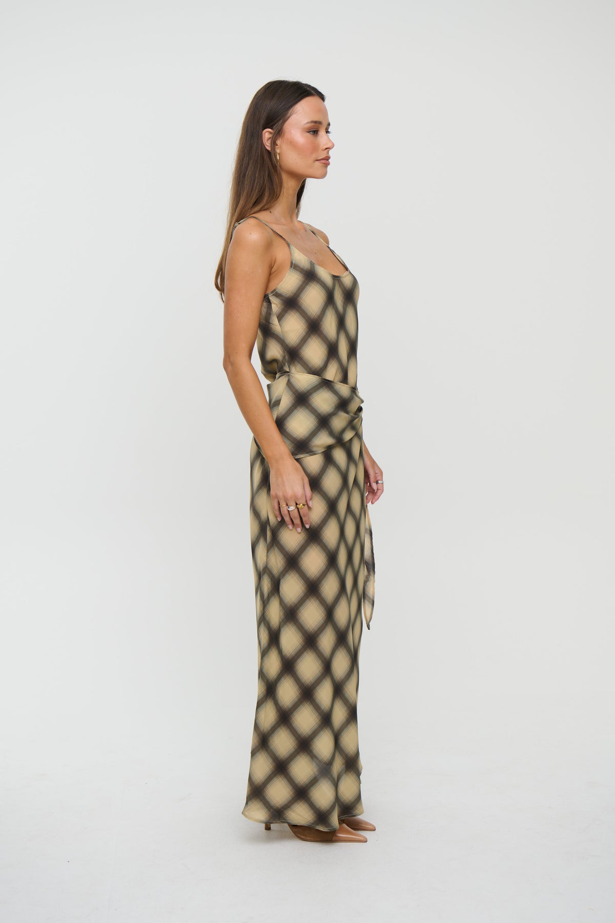 Eloise Maxi Dress Check