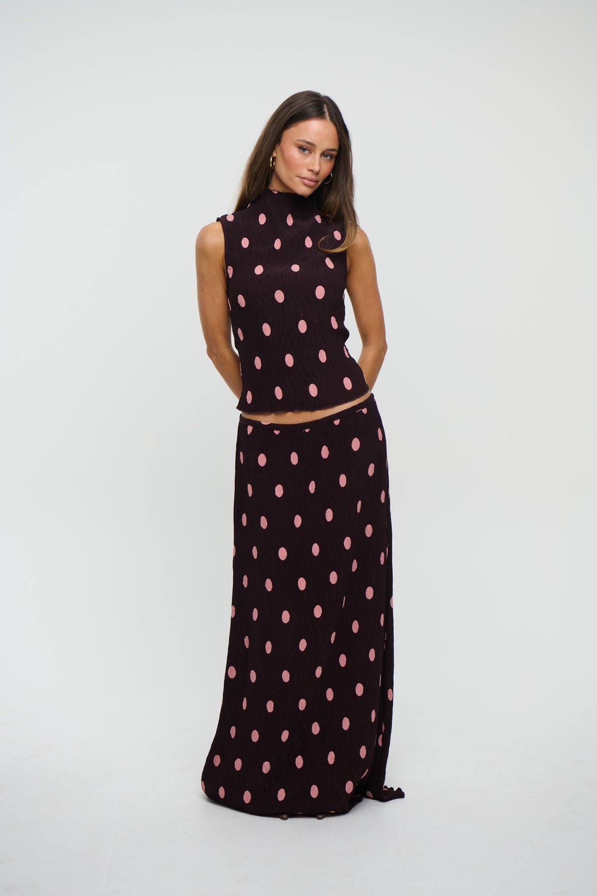 Ford Maxi Burgundy Polka