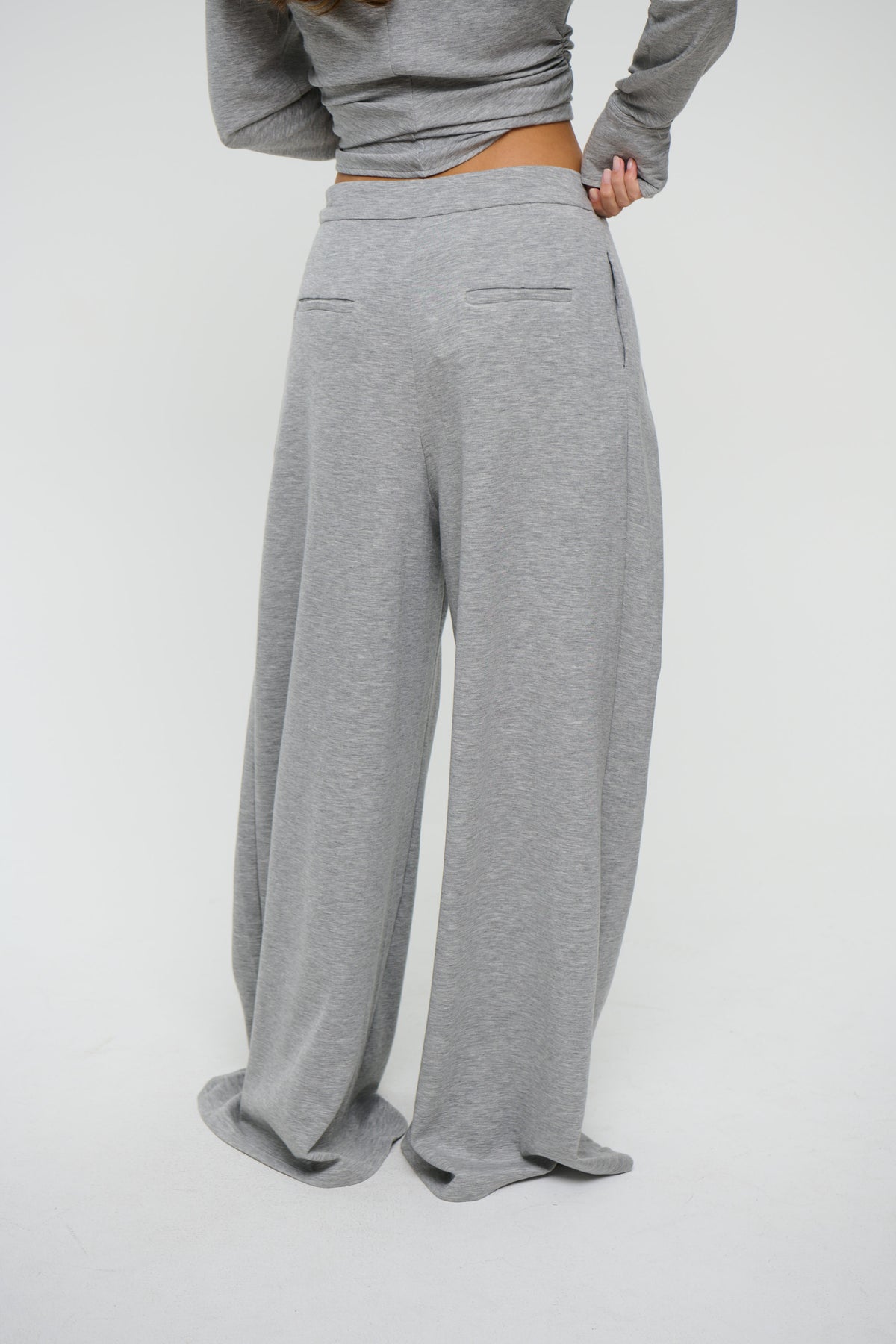 Adaia Pant Grey Marle