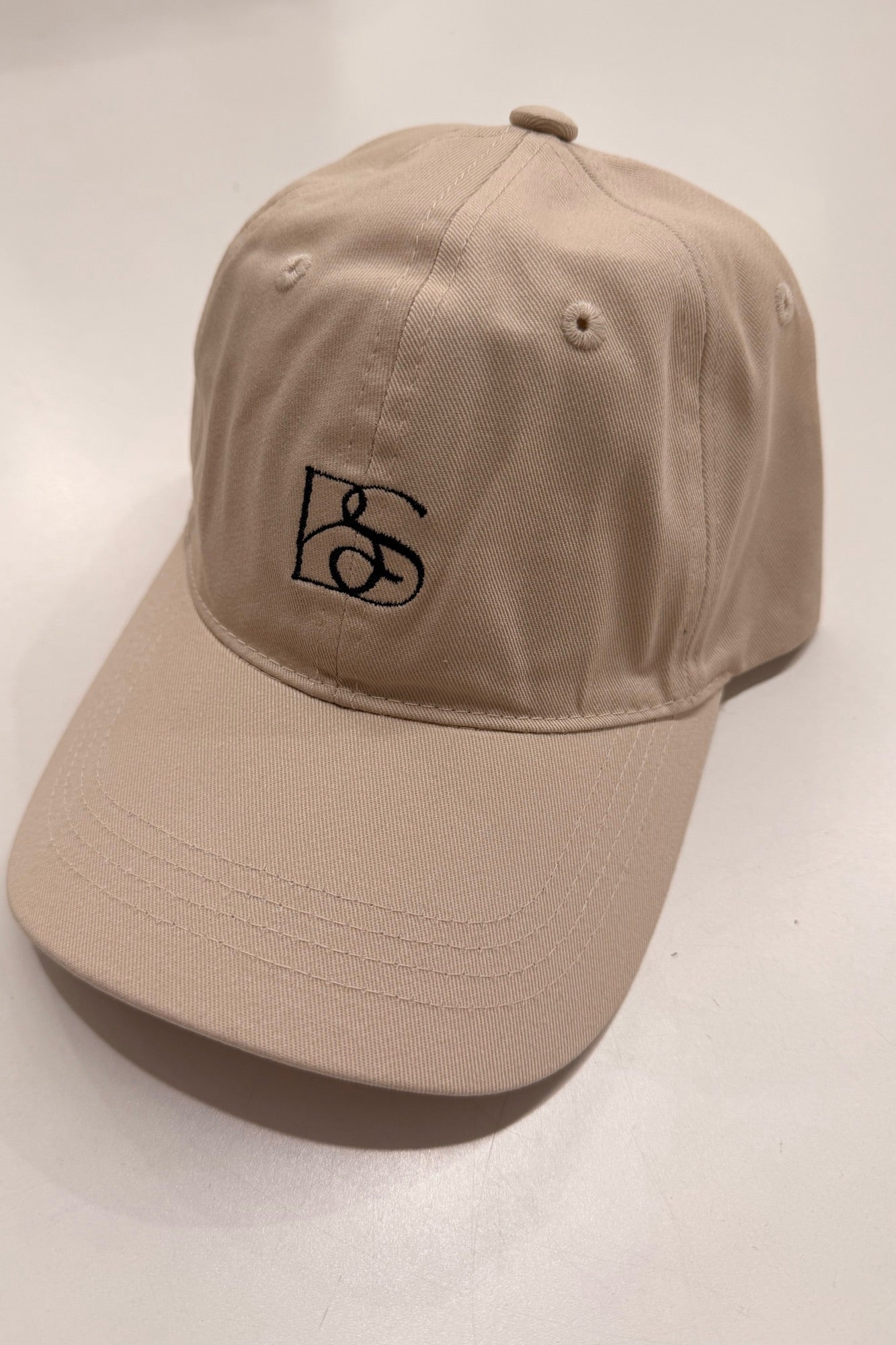 College Cap BS Logo Ivory