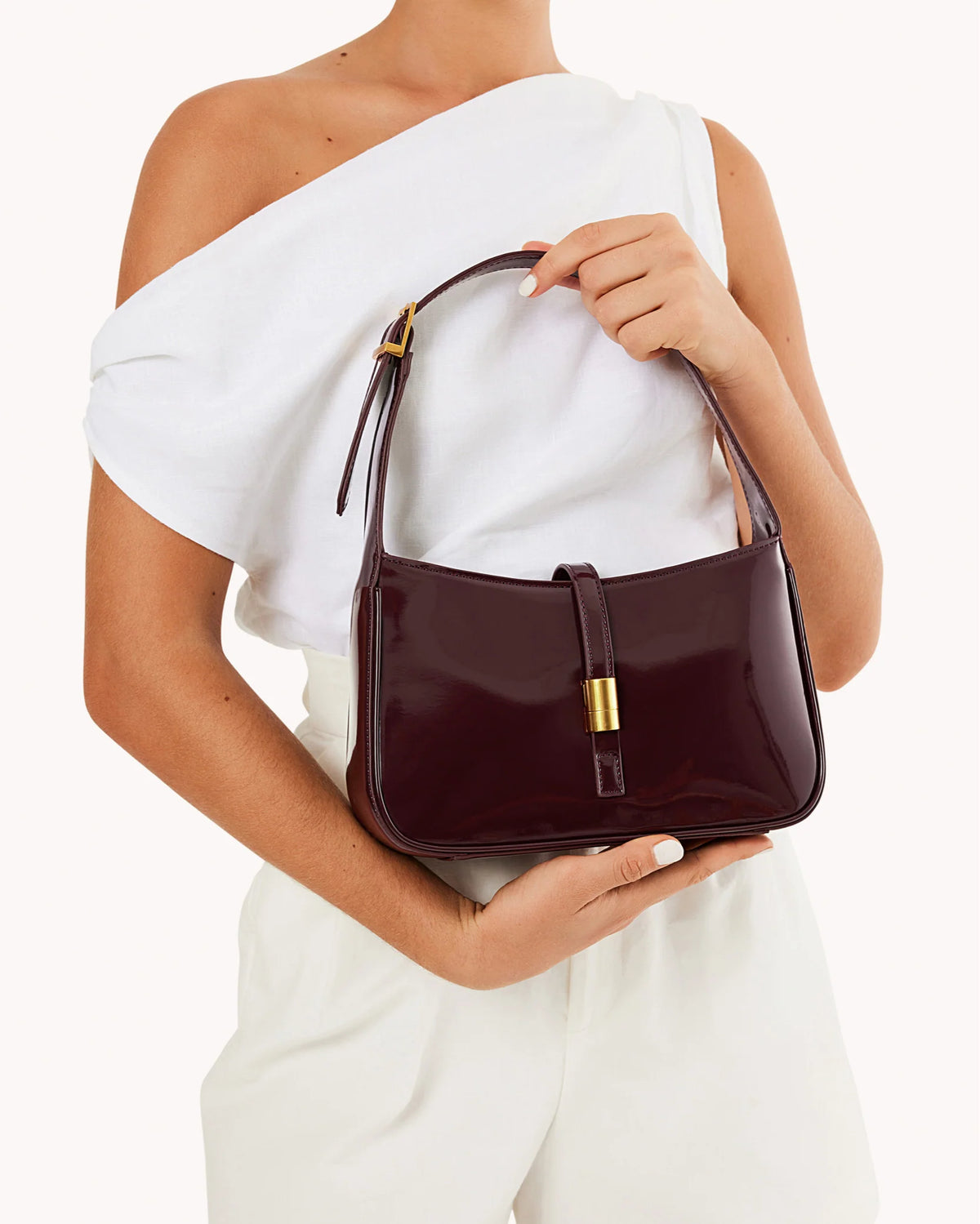 Clara Shoulder Bag Wine