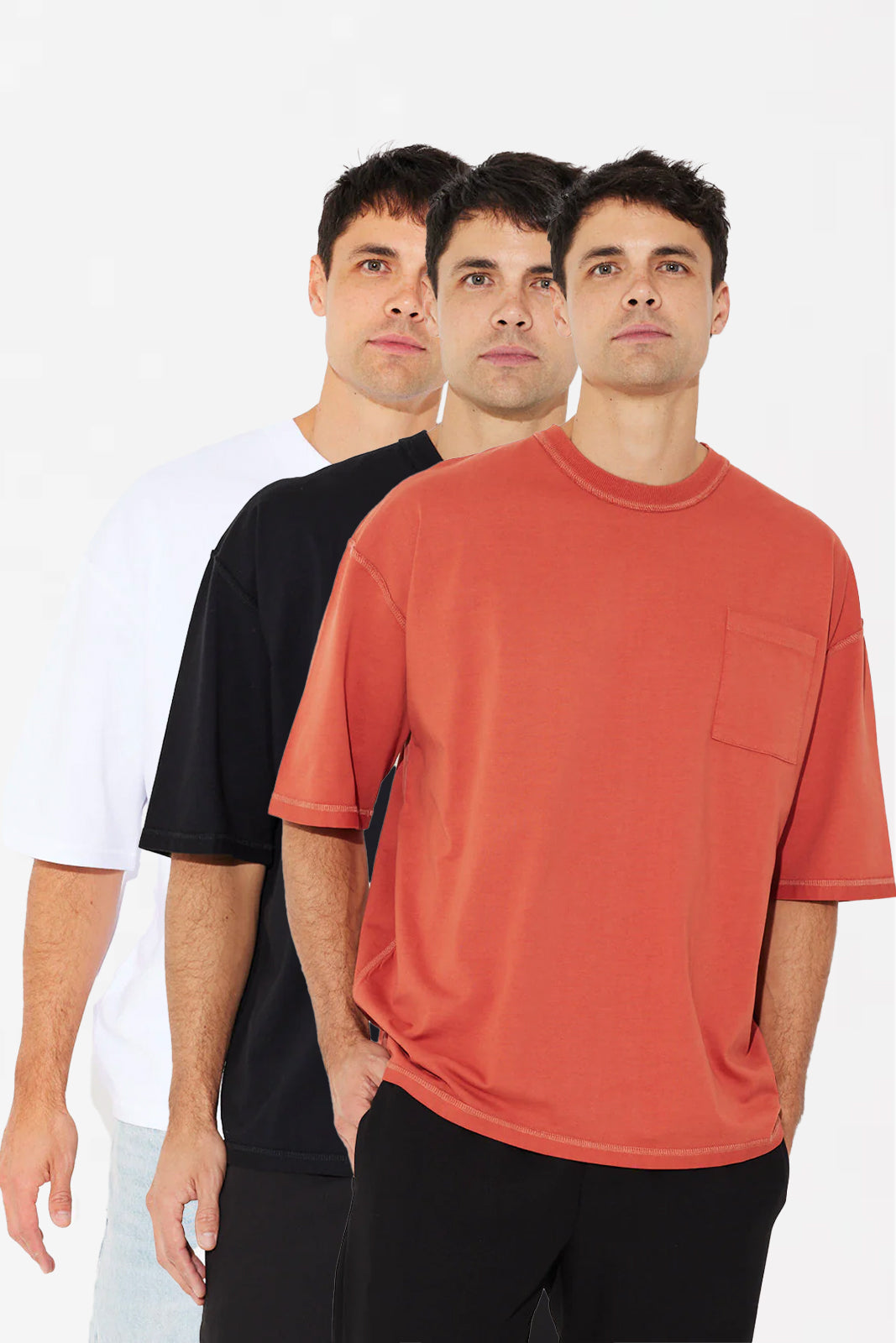 Box Pocket Tee - Pack of 3