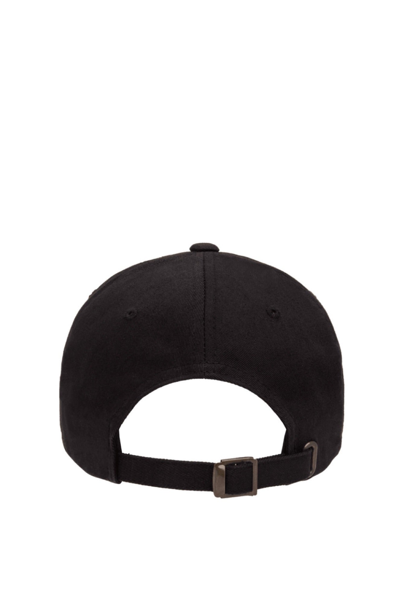 Low Profile Cotton Twill Dad Hat Black