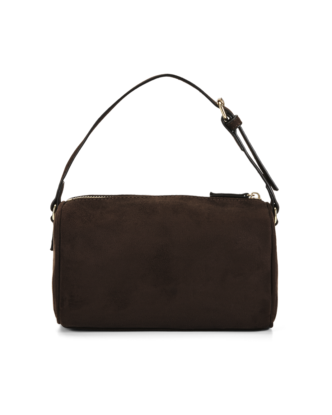 Donna Handle Bag Dark Cacao Suede
