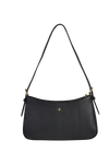 Lilu Shoulder Bag Black Pebble
