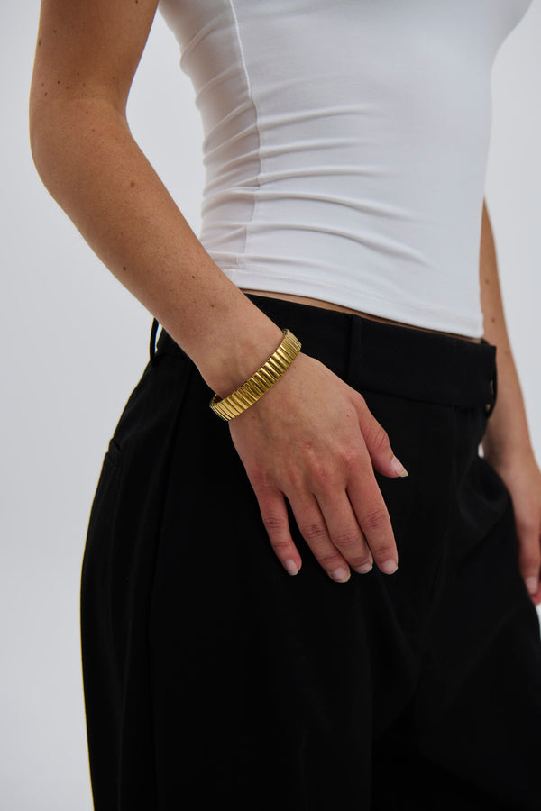 Katrina Bracelet Thin 18K Gold Plated