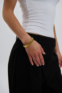 Katrina Bracelet Thin 18K Gold Plated