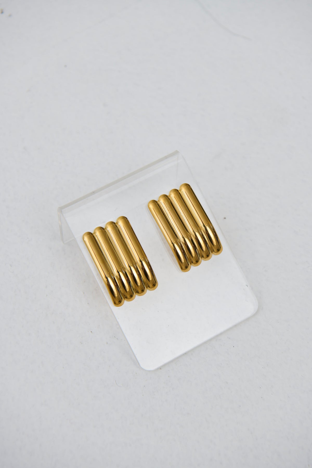 Calista Plate Earring 18K Gold Plated