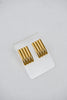 Calista Plate Earring 18K Gold Plated