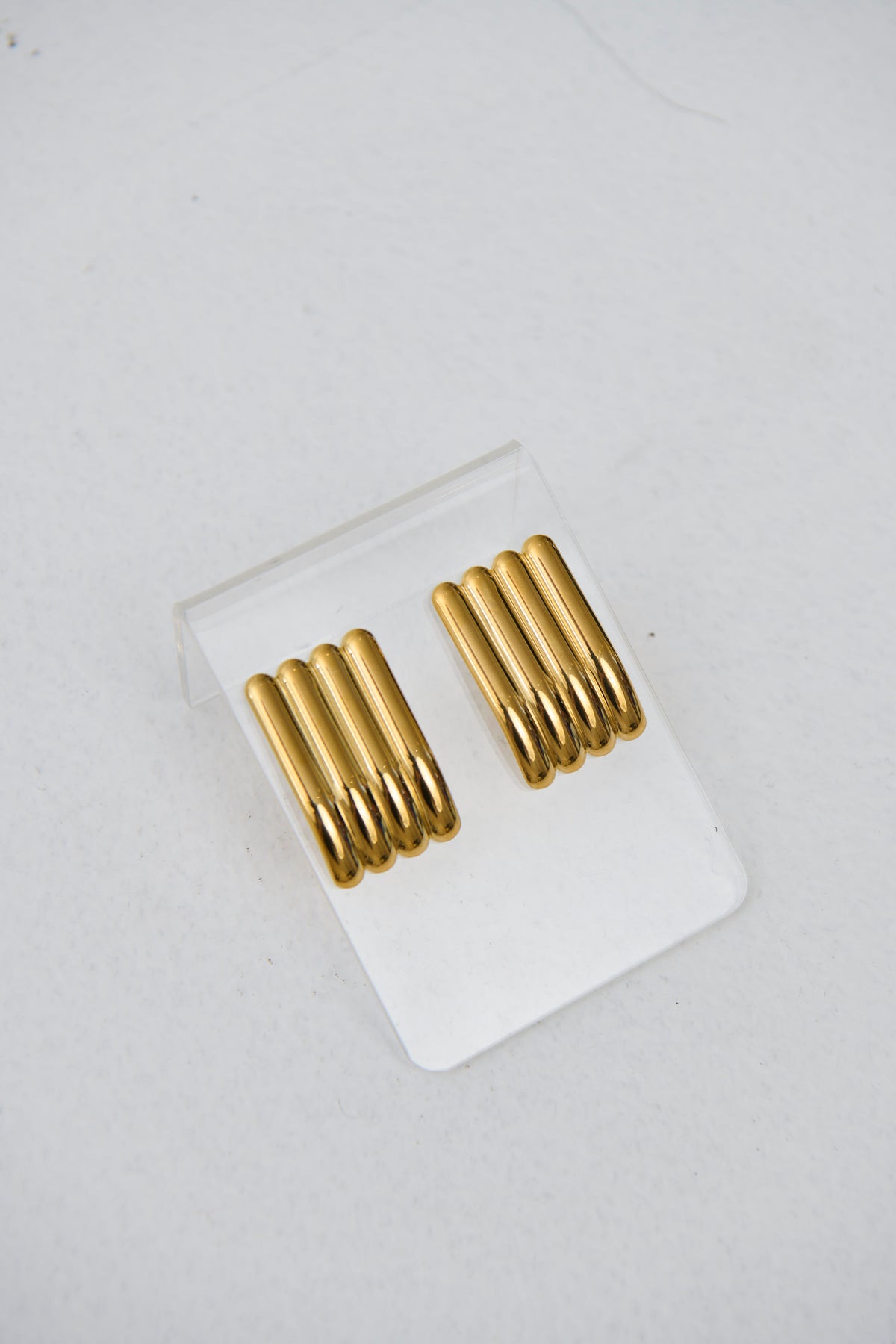 Calista Plate Earring 18K Gold Plated