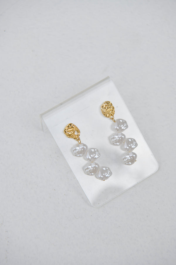 Leonardo Statement Earring Gold