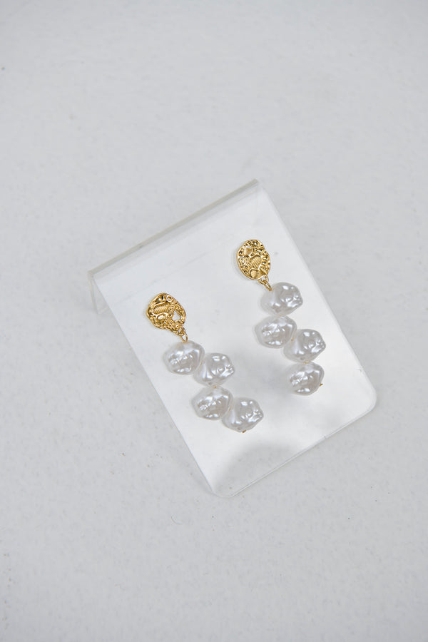 Leonardo Statement Earring Gold